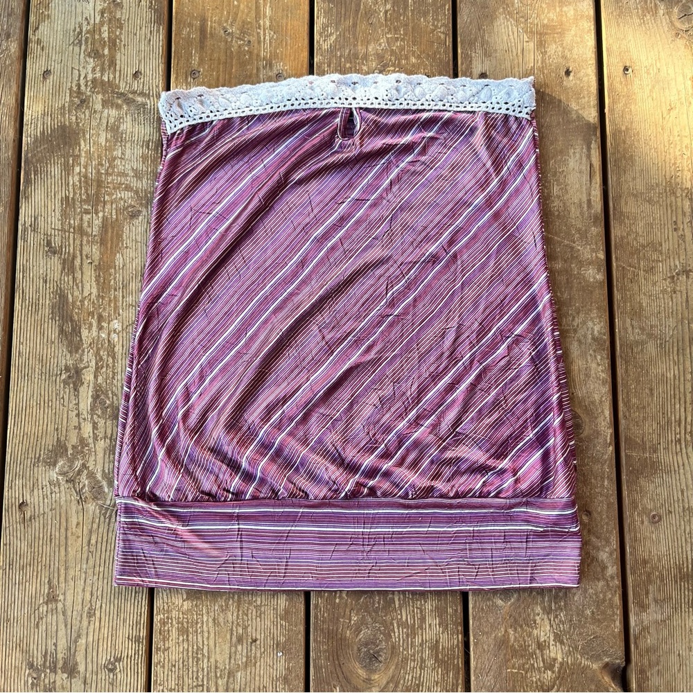 Y2K Satin Tube Top
